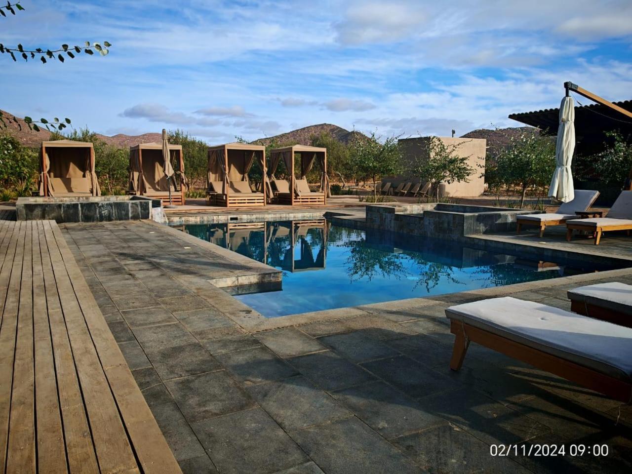 Hotel Flores De Sal-Valle De Guadalupe Exteriér fotografie