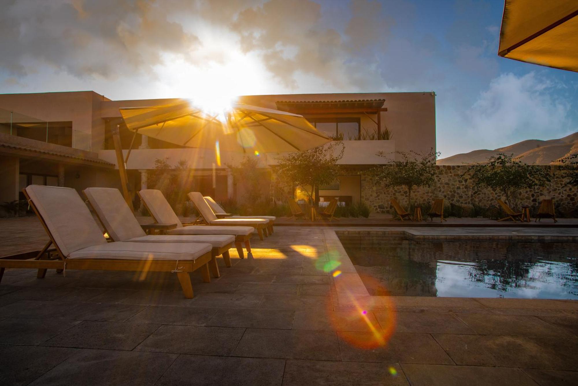 Hotel Flores De Sal-Valle De Guadalupe Exteriér fotografie