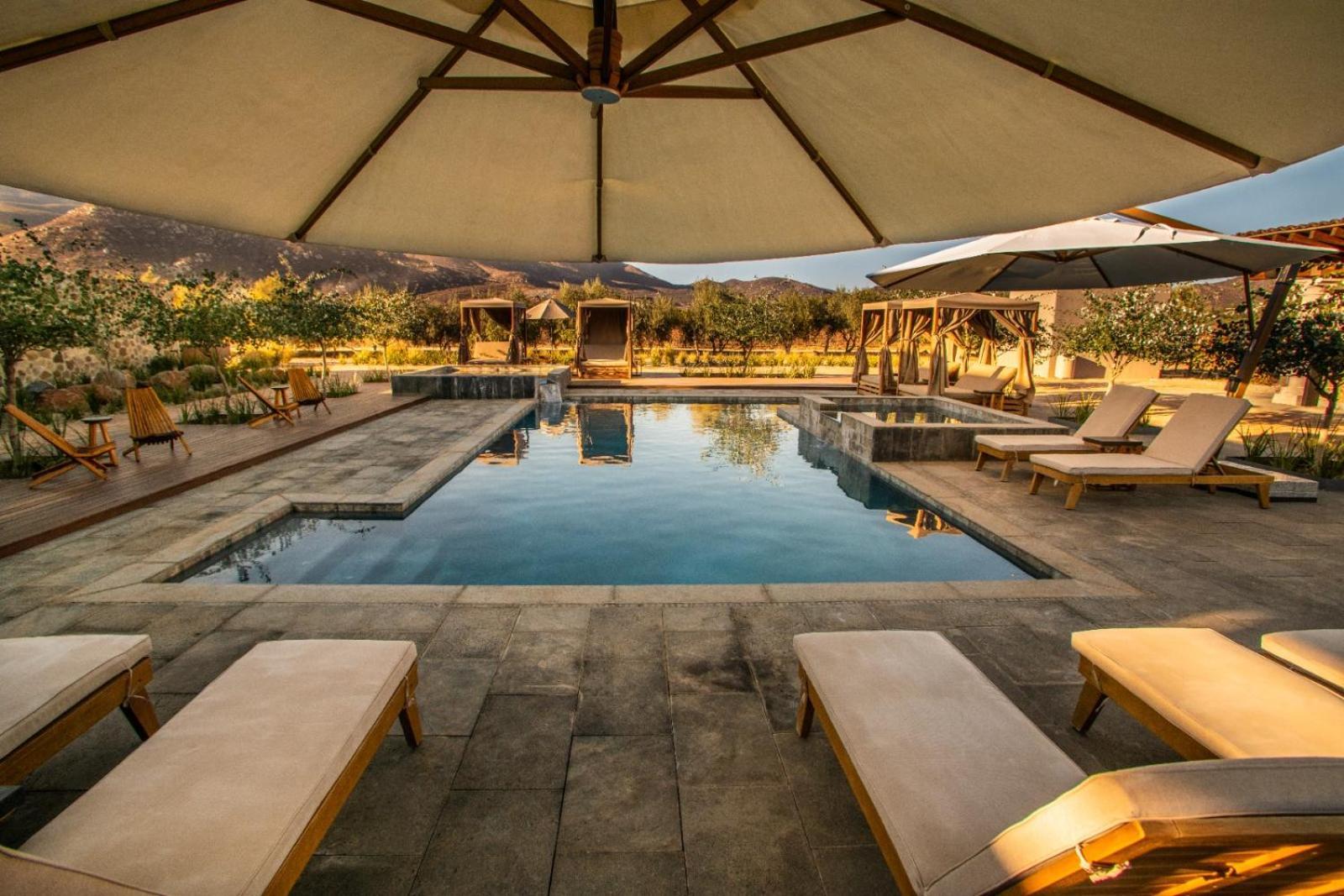 Hotel Flores De Sal-Valle De Guadalupe Exteriér fotografie