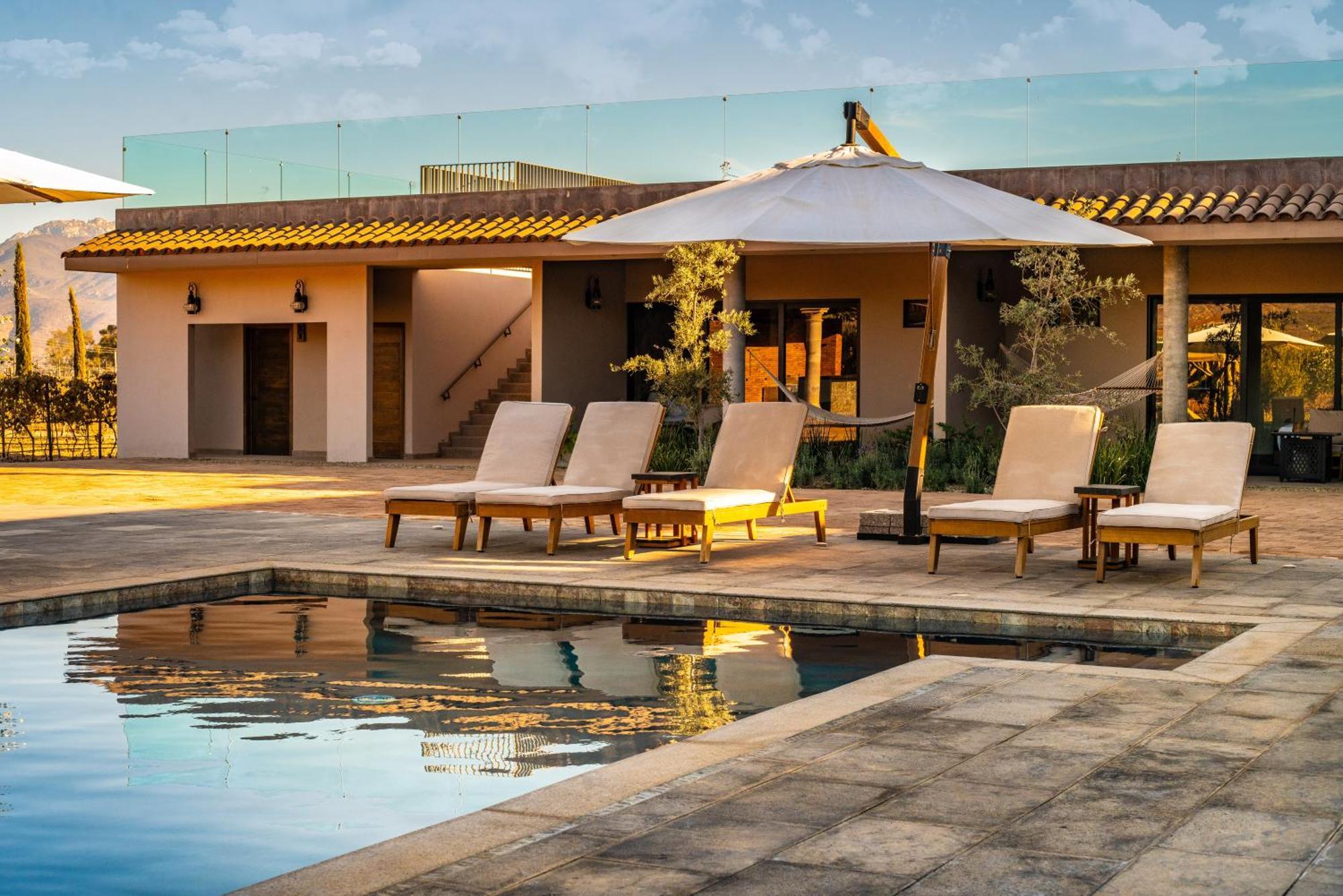 Hotel Flores De Sal-Valle De Guadalupe Exteriér fotografie