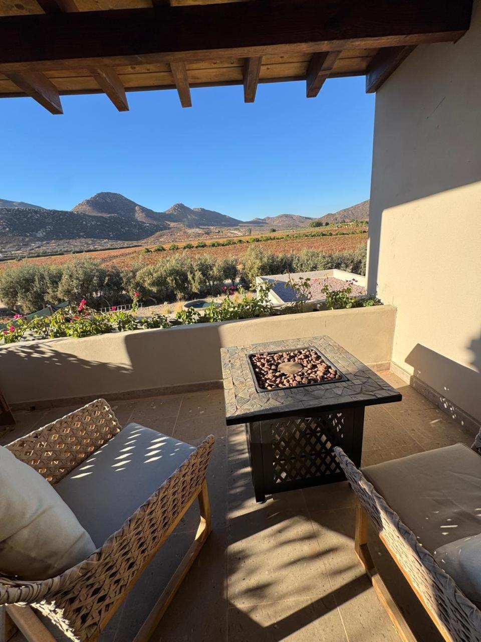 Hotel Flores De Sal-Valle De Guadalupe Exteriér fotografie